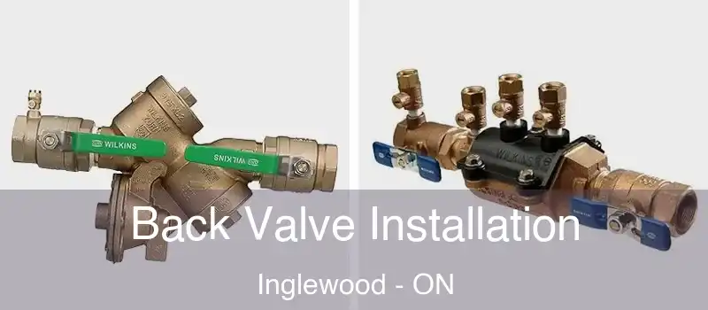  Back Valve Installation Inglewood - ON