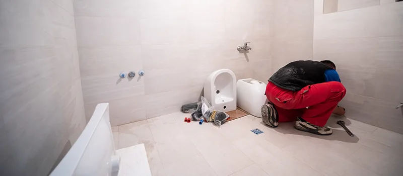 Basement Bathroom Shower Installation in Inglewood, Ontario