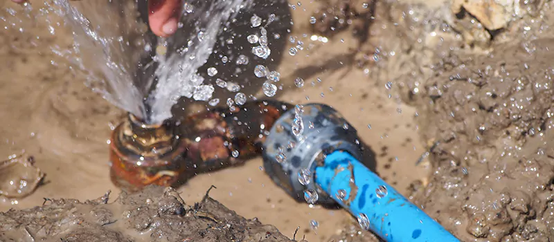 Burst Water Pipe Repair and Replacement in Inglewood, Ontario