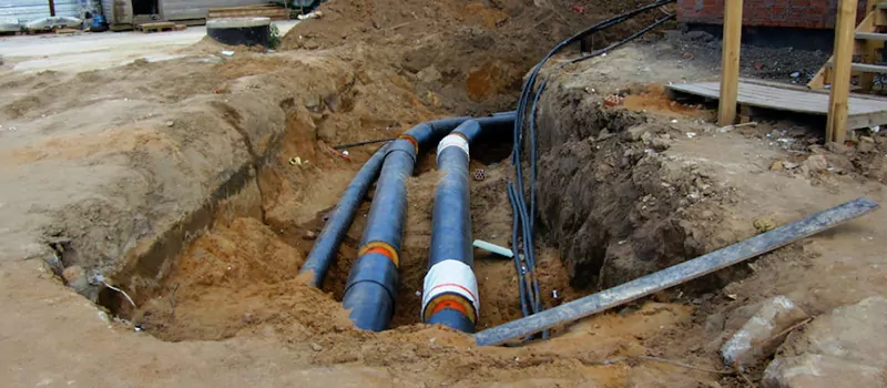 Main Water Line Installation in Inglewood, Ontario