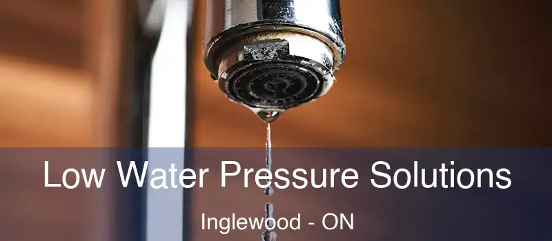  Low Water Pressure Solutions Inglewood - ON